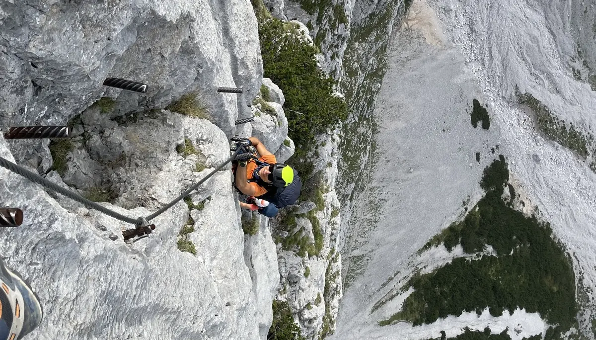 Dachsteine Klettersteige | © DAV Sektion Altdorf - Michaela Vollhardt