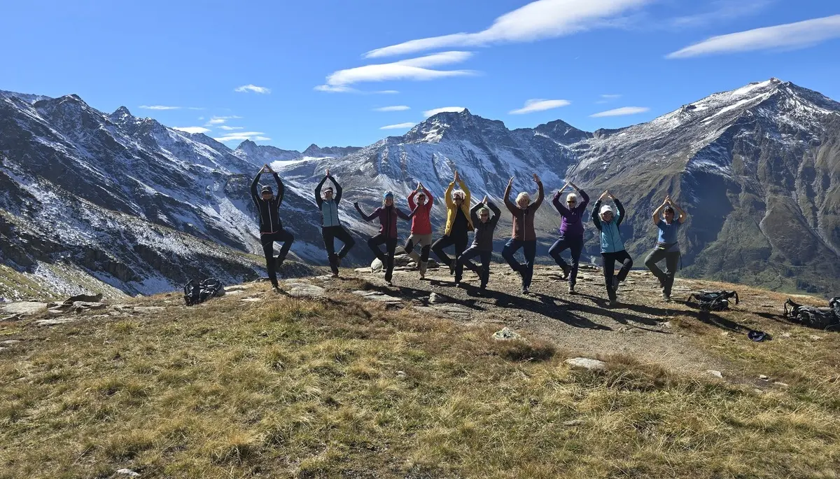 Yogawochende Kolm Saigurn | © DAV Sektion Altdorf - Michaela Vollhardt