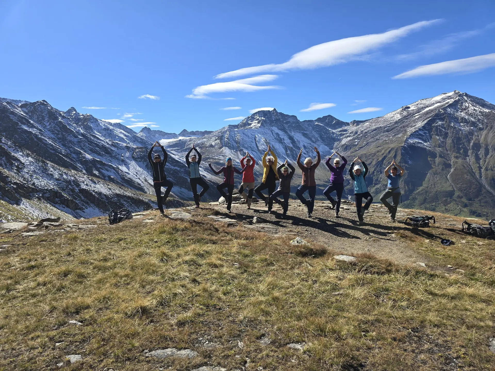 Yogawochende Kolm Saigurn | © DAV Sektion Altdorf - Michaela Vollhardt