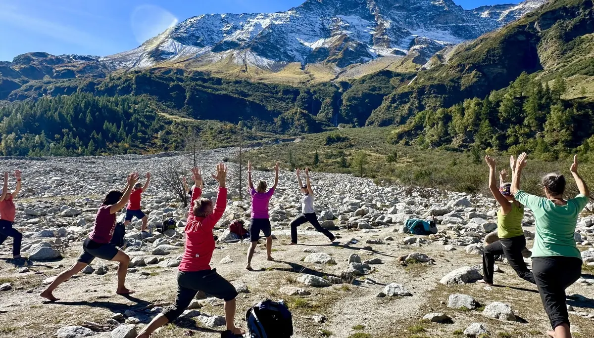 Yogawochende Kolm Saigurn | © DAV Sektion Altdorf - Michaela Vollhardt