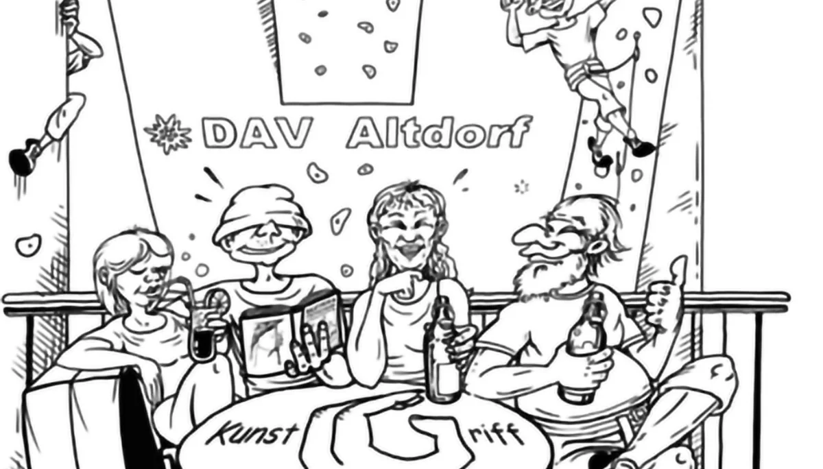 Klettercup2024 | © DAV Sektion Altdorf - Erbses Klettercomics