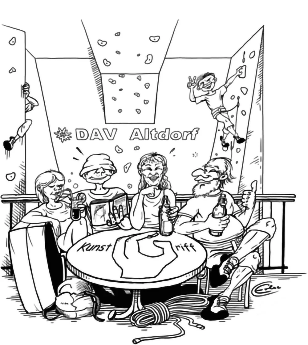 Klettercup2024 | © DAV Sektion Altdorf - Erbses Klettercomics