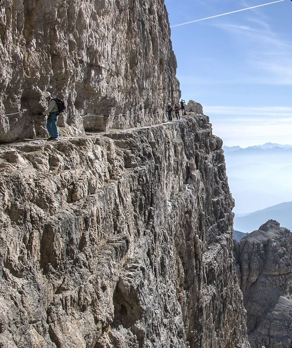 Klettersteigabenteuer in den Alpen - Brenta | © DAV Sektion Altdorf- Peter Stingl