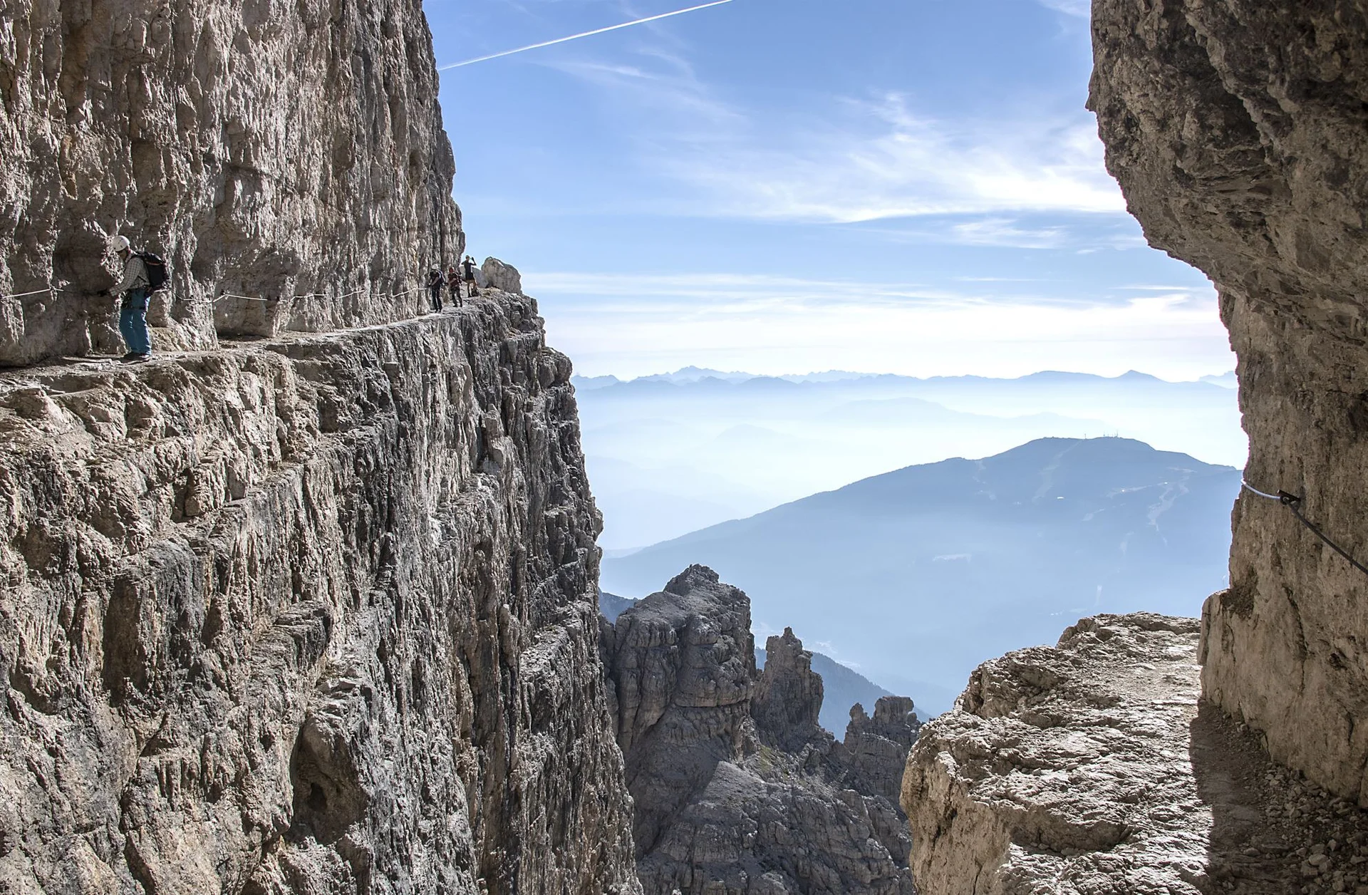 Klettersteigabenteuer in den Alpen - Brenta | © DAV Sektion Altdorf- Peter Stingl