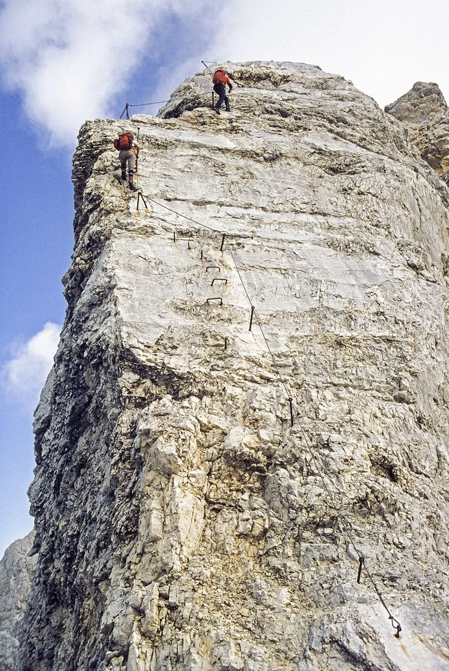 Klettersteigabenteuer in den Alpen | © DAV Sektion Altdorf- Peter Stingl