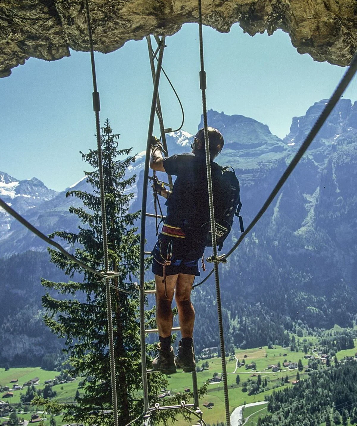 Klettersteigabenteuer in den Alpen - Kander | © DAV Sektion Altdorf- Peter Stingl