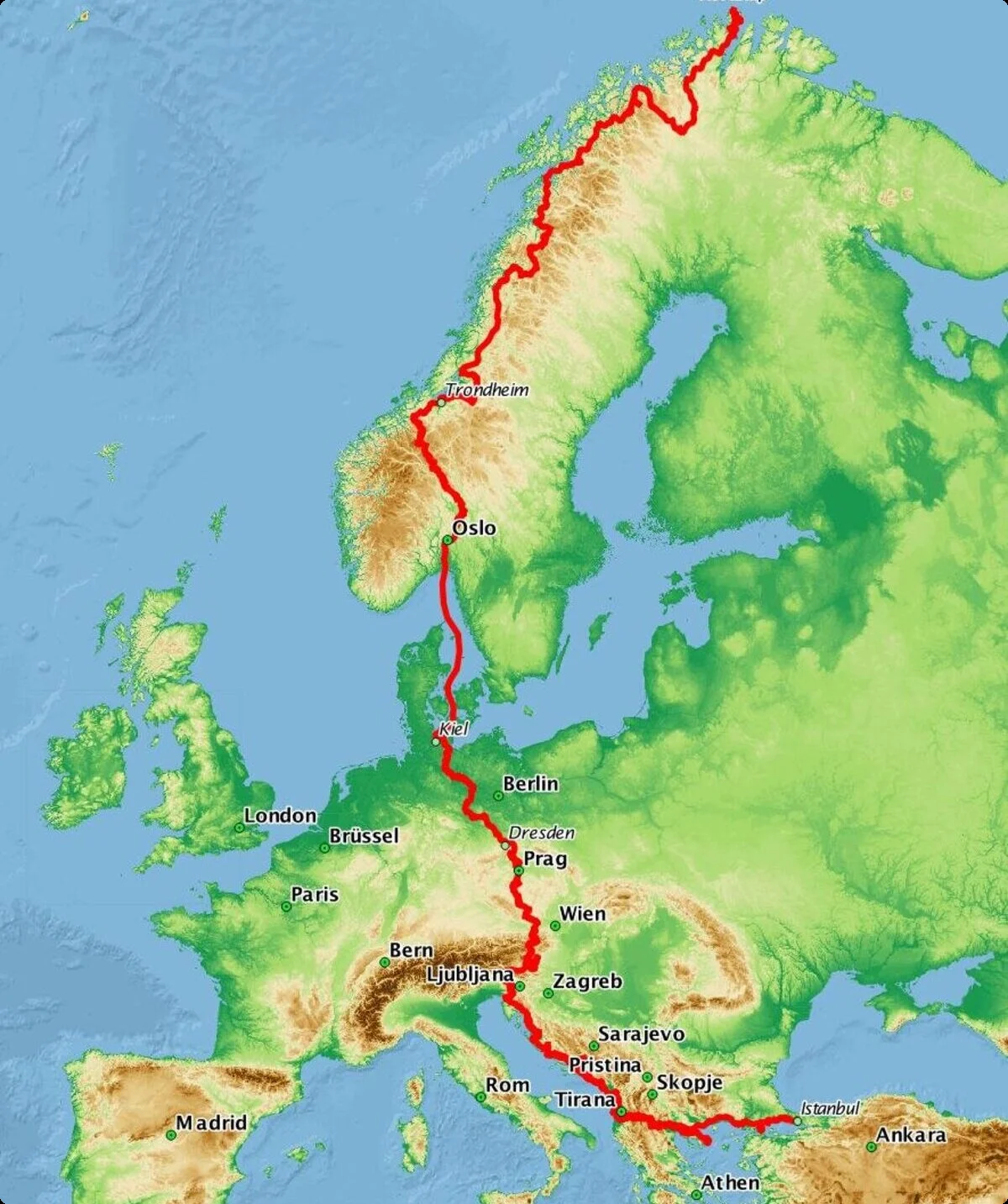 Sektionsabend November - Zu Fuß durch Europa | © DAV Sektion Altdorf - Clemens Bleyl