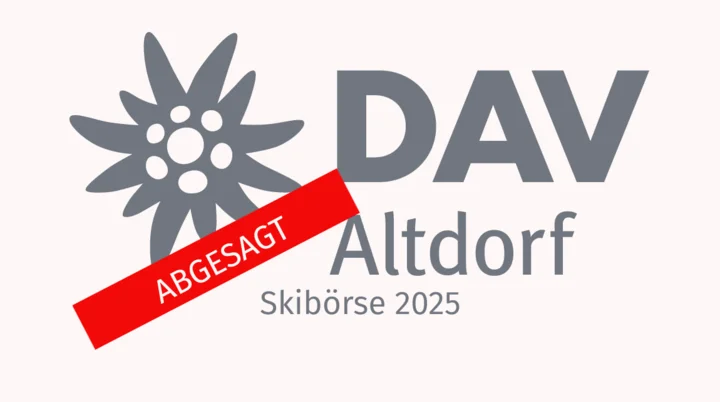 Skiebörse 2025 - Abgesagt | © DAV Sektion Altdorf