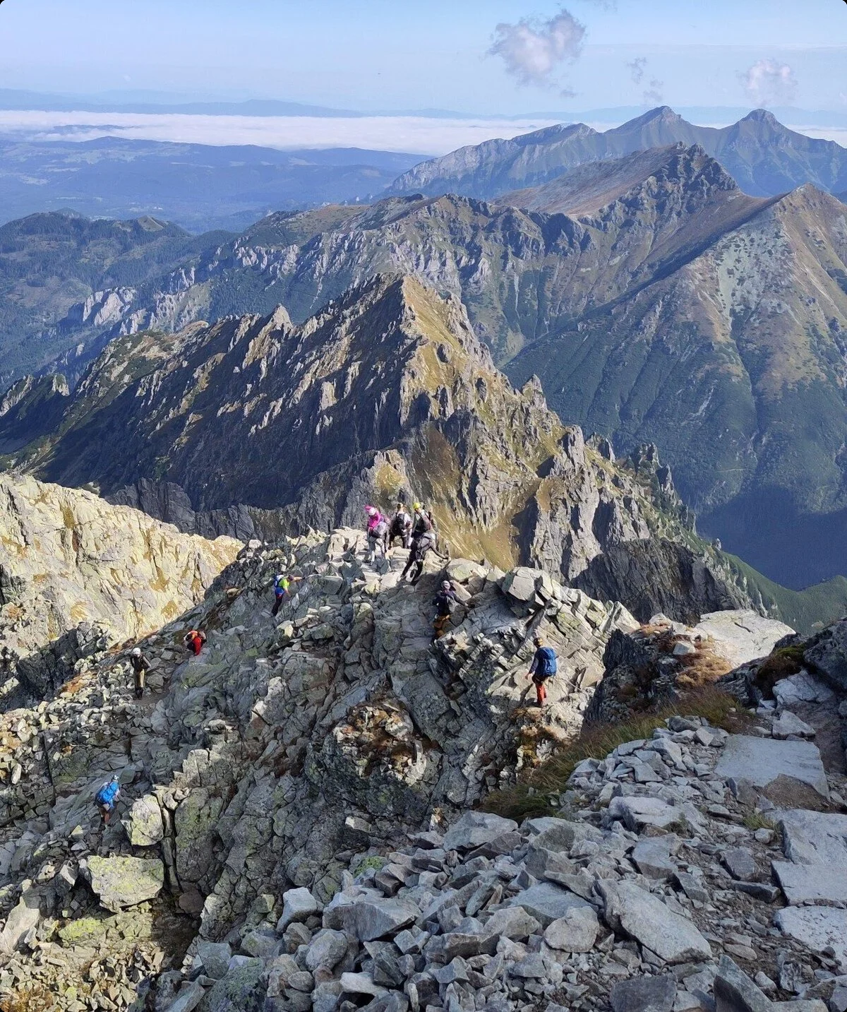 Impressionen Lichtbildervortrag In acht Tagen zu Fuß über die Hohe Tatra und Westtatra | © DAV Sektion Altdorf - Gunther Reichenbach