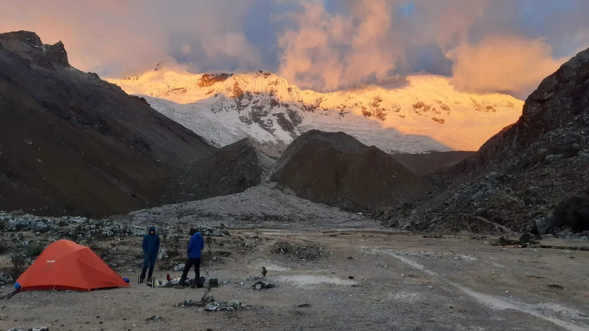 Sektiosabend Bergsteigen in den Anden - Abendstimmung | © DAV Sektion Altdorf - Lisa Plank