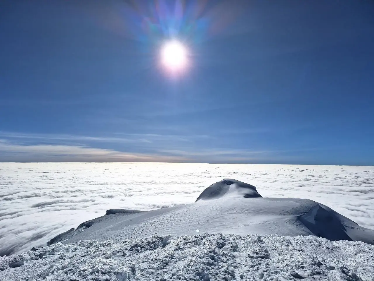 Sektiosabend Bergsteigen in den Anden - Cuyambe | © DAV Sektion Altdorf - Lisa Plank
