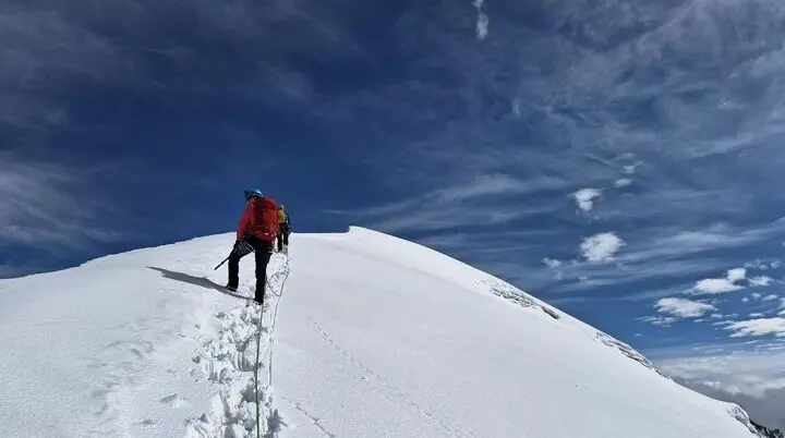 Sektiosabend Bergsteigen in den Anden - Hochtour | © DAV Sektion Altdorf - Lisa Plank