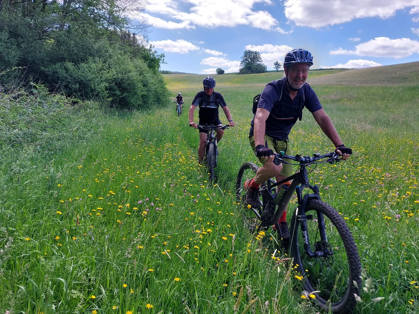 Heimat-Ausfahrt übern Dillberg | © DAV Sektion Altdorf - Bergradgruppe - Jan Kürschner