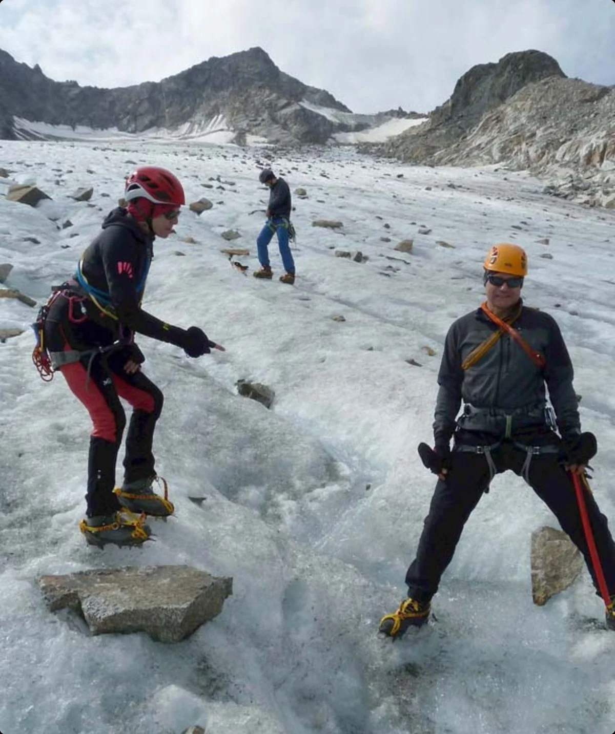 Eiskontakt | © DAV Sektion Altdorf - Bergsteigergruppe - Herbert Herrmann