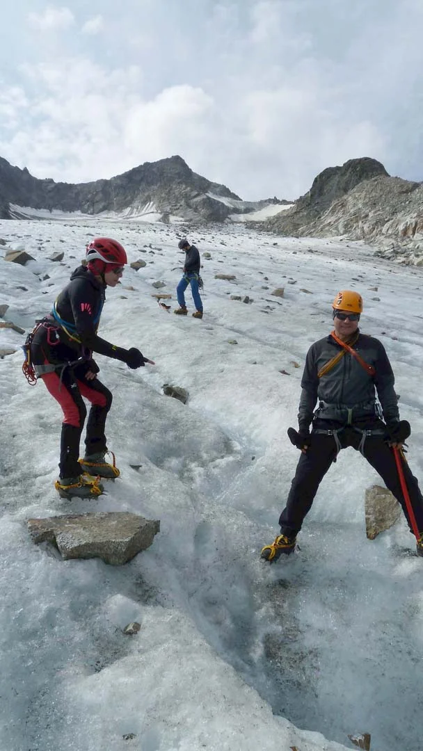 Eiskontakt | © DAV Sektion Altdorf - Bergsteigergruppe - Herbert Herrmann
