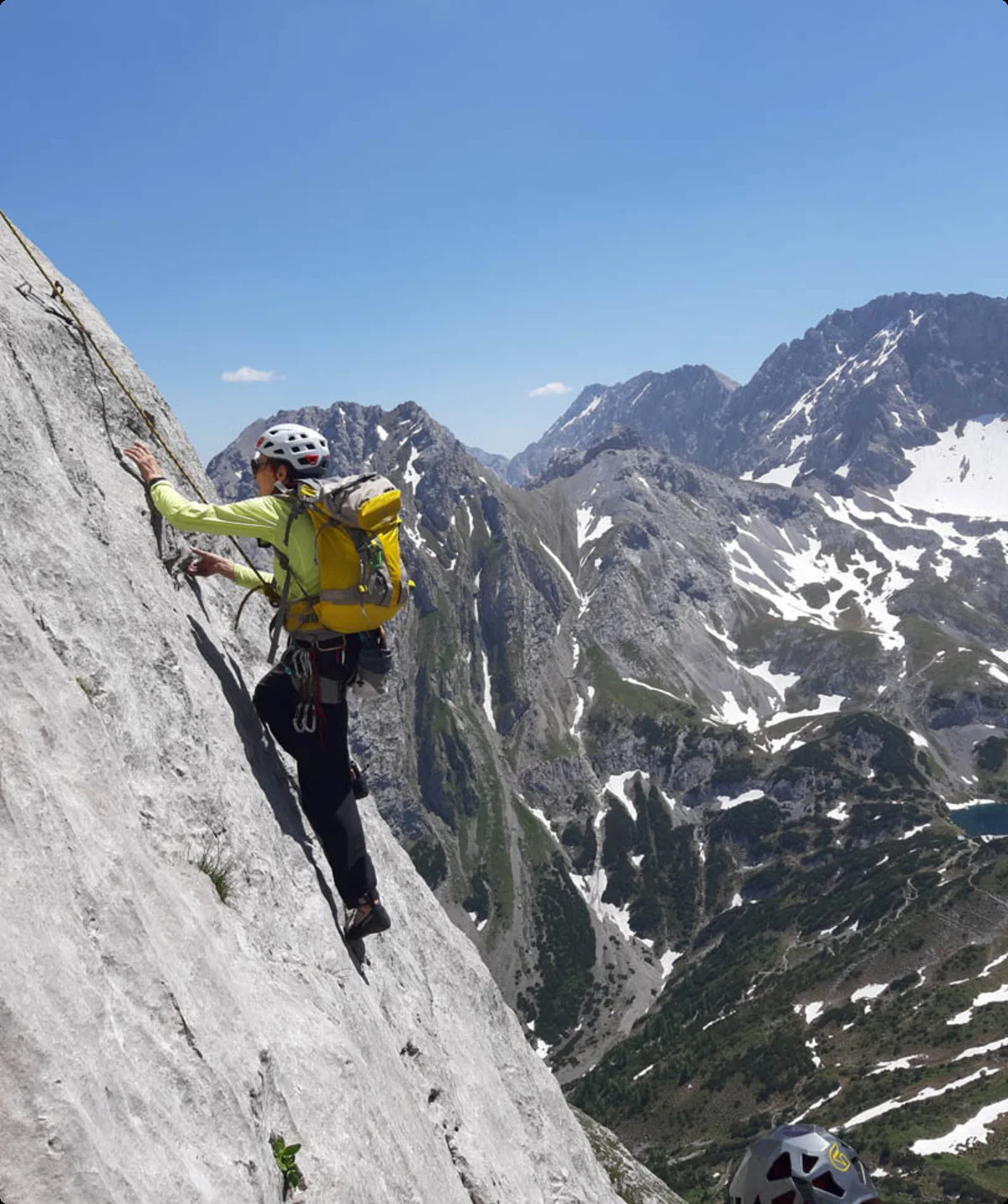 Klettern an der Ehrwalder Sonnenspitze | © DAV Sektion Altdorf - Bergsteigergruppe - Herbert Herrmann