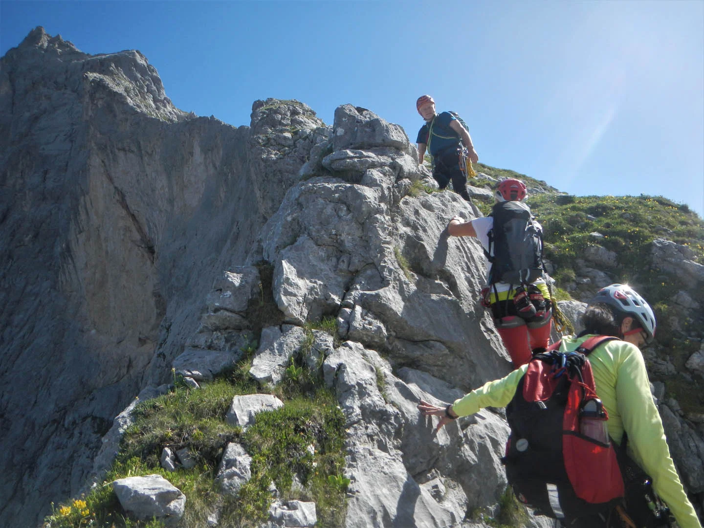 Sonnenspitze  -  Grasgrad | © DAV Sektion Altdorf - Bergsteigergruppe - Herbert Herrmann