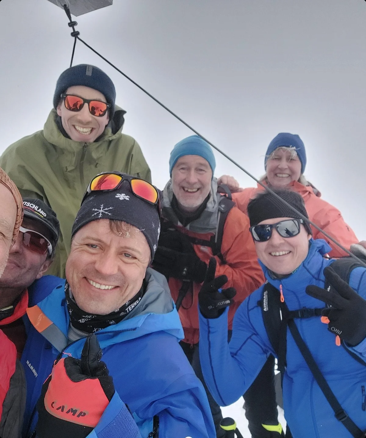 Gruppenfoto Pallspitze (2389m) | © DAV Sektion Altdorf - Bergsteigergruppe - Jan Kürschner