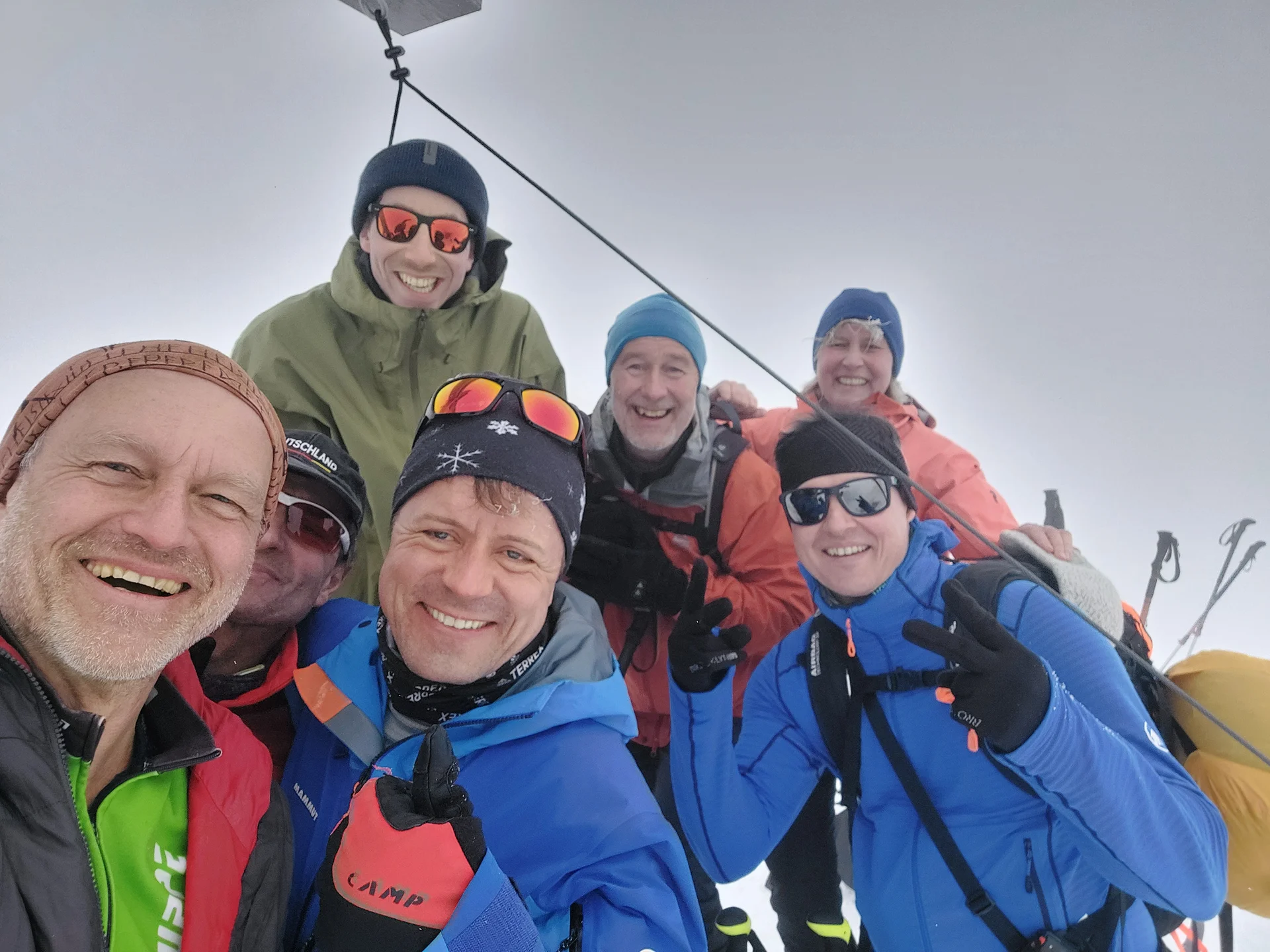 Gruppenfoto Pallspitze (2389m) | © DAV Sektion Altdorf - Bergsteigergruppe - Jan Kürschner