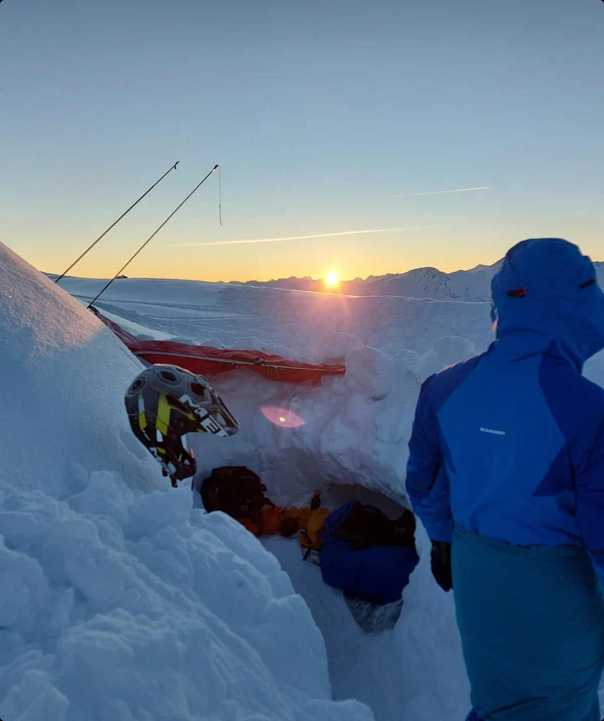 Gipfelbiwak Pallspitze (2389m) | © DAV Sektion Altdorf - Bergsteigergruppe - Jan Kürschner