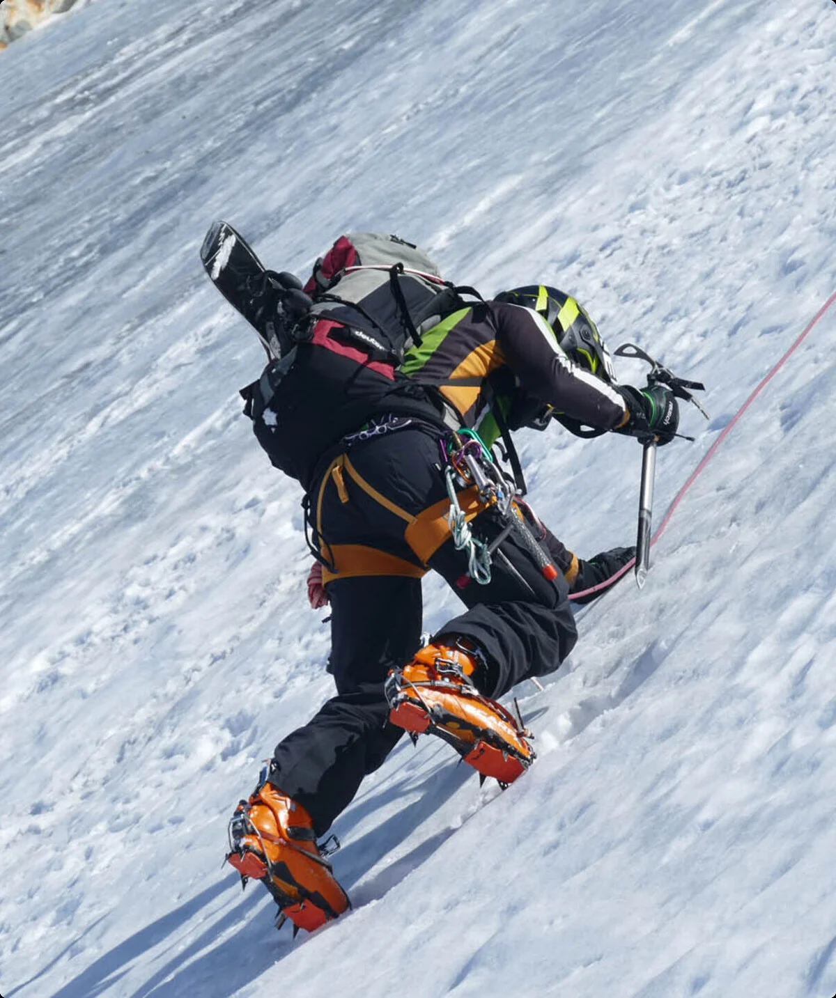 Abseilstelle | © DAV Sektion Altdorf - Bergsteigergruppe - Wolfgang Wening