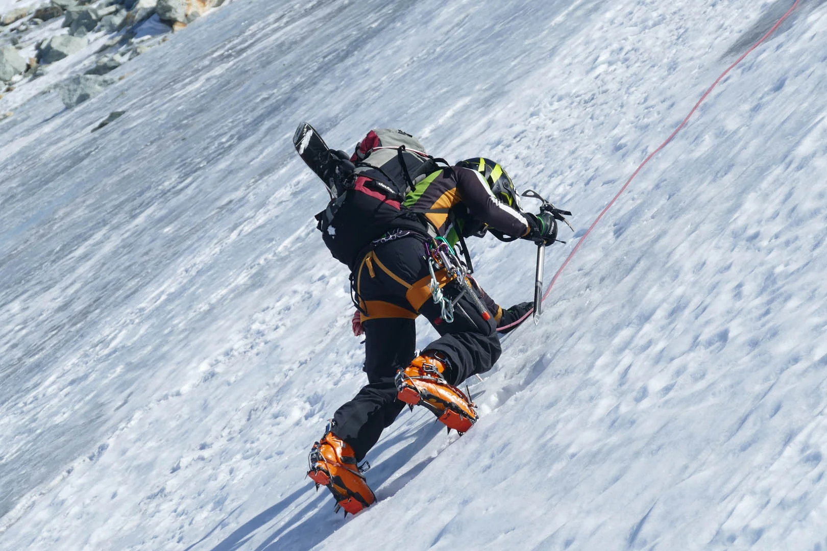 Abseilstelle | © DAV Sektion Altdorf - Bergsteigergruppe - Wolfgang Wening