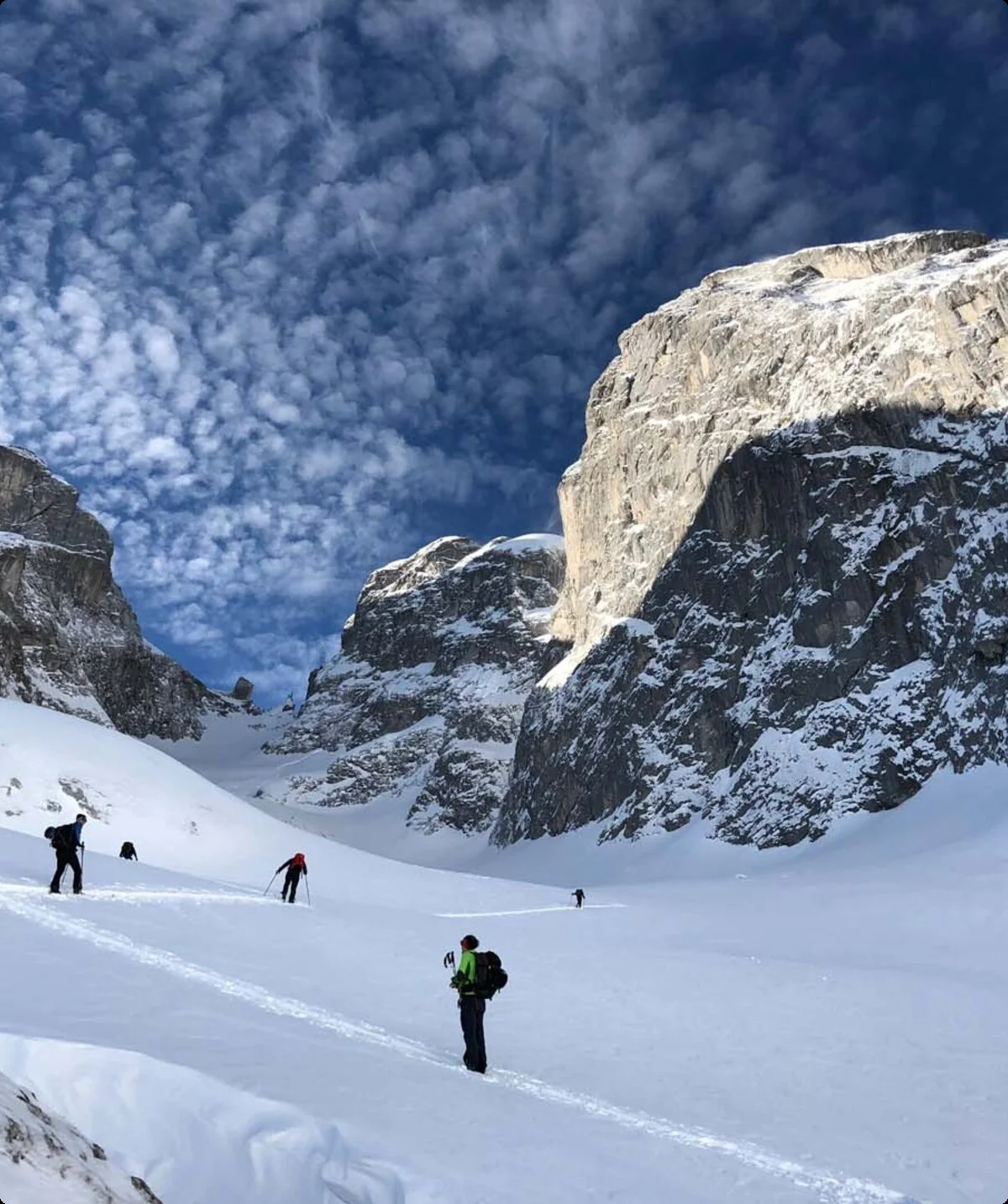 Tiefschneetage im Montafon | © DAV Sektion Altdorf - Bergsteigergruppe - W. Müller