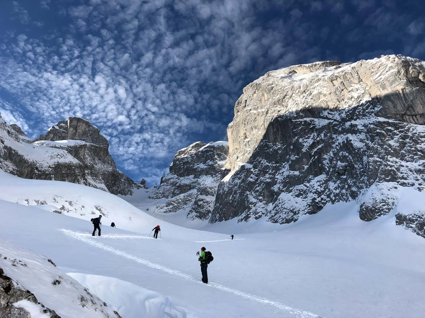 Tiefschneetage im Montafon | © DAV Sektion Altdorf - Bergsteigergruppe - W. Müller