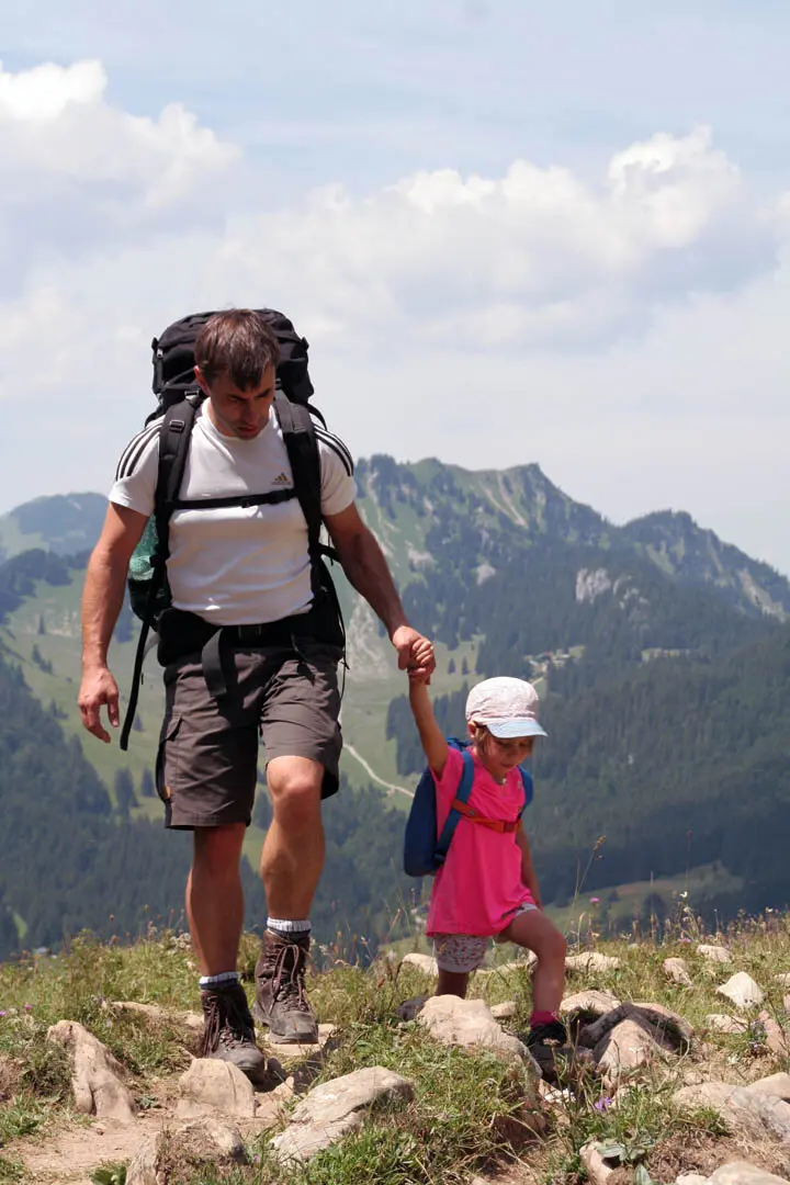 Familiengruppen-Bergwochenende auf der Schönfeldhütte im Spitzingseegebiet - 2019-Fam-Spitzingsee-05.jpg | © DAV Sektion Altdorf - Familiengruppe - Susanne Kürschner