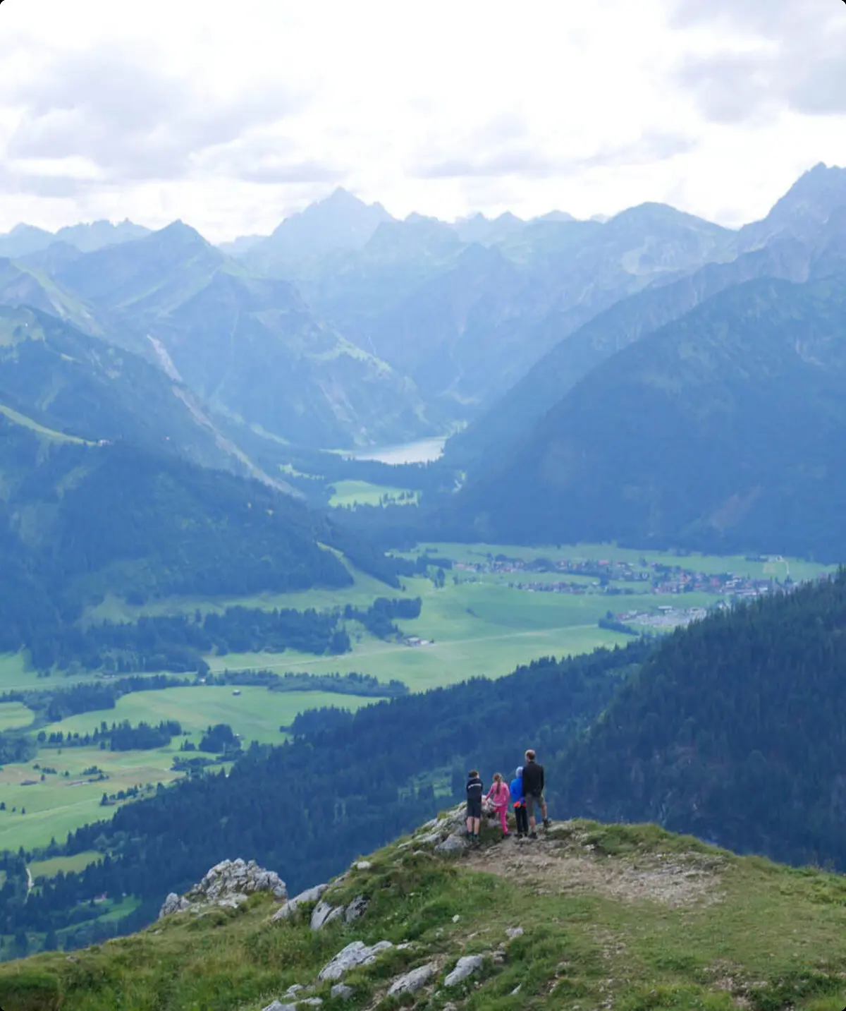 Familiengruppe: Von Hütte zu Hütte in den Tannheimer Bergen | © DAV Sektion Altdorf - Familiengruppe - Kristin Stamm