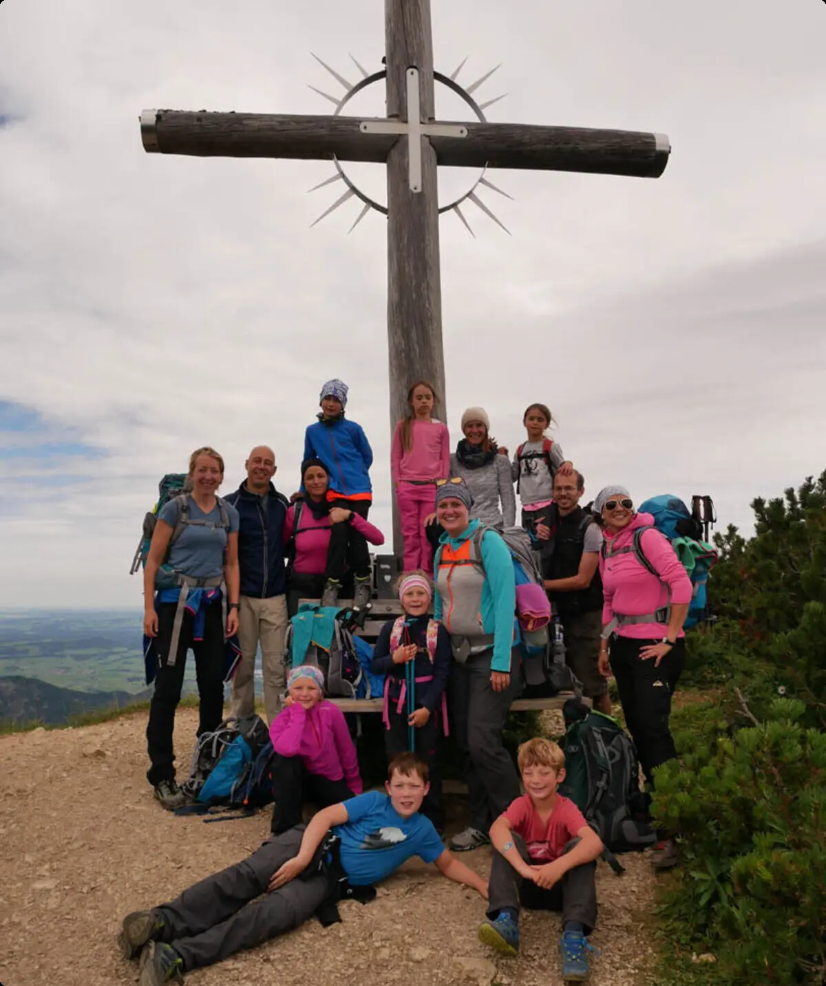 Familiengruppe: Von Hütte zu Hütte in den Tannheimer Bergen | © DAV Sektion Altdorf - Familiengruppe - Kristin Stamm
