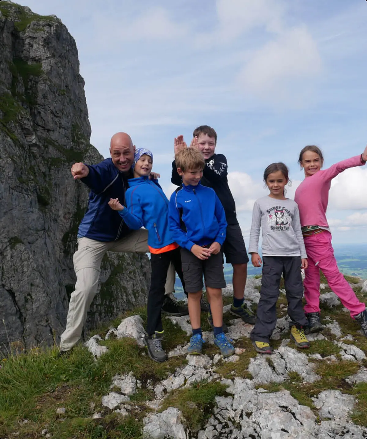 Familiengruppe: Von Hütte zu Hütte in den Tannheimer Bergen | © DAV Sektion Altdorf - Familiengruppe - Kristin Stamm