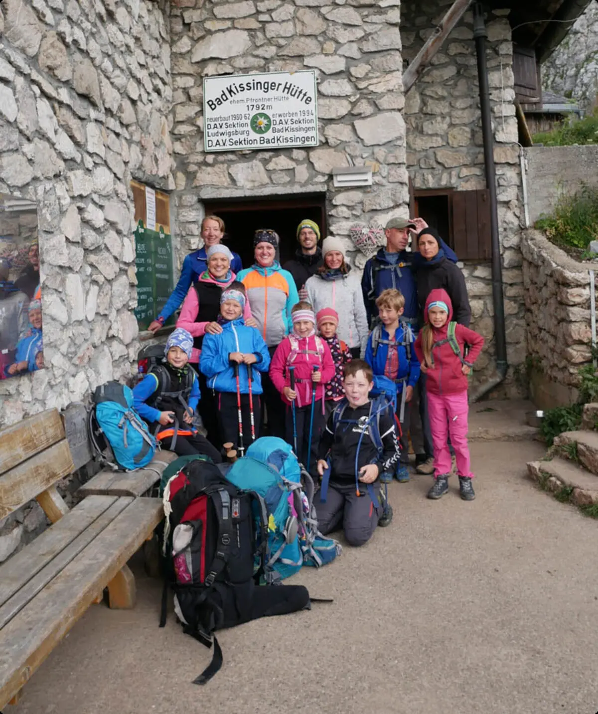 Familiengruppe: Von Hütte zu Hütte in den Tannheimer Bergen | © DAV Sektion Altdorf - Familiengruppe - Kristin Stamm