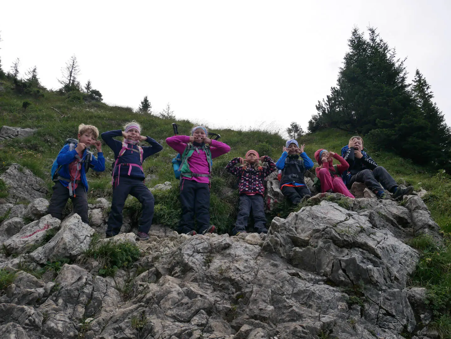 Familiengruppe: Von Hütte zu Hütte in den Tannheimer Bergen | © DAV Sektion Altdorf - Familiengruppe - Kristin Stamm