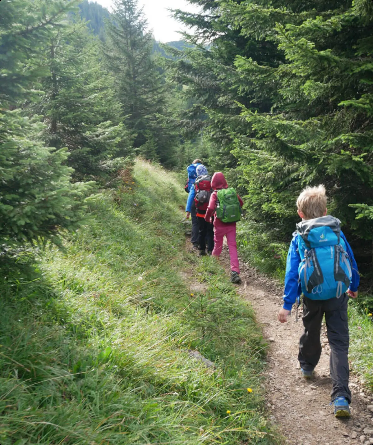 Familiengruppe: Von Hütte zu Hütte in den Tannheimer Bergen | © DAV Sektion Altdorf - Familiengruppe - Kristin Stamm