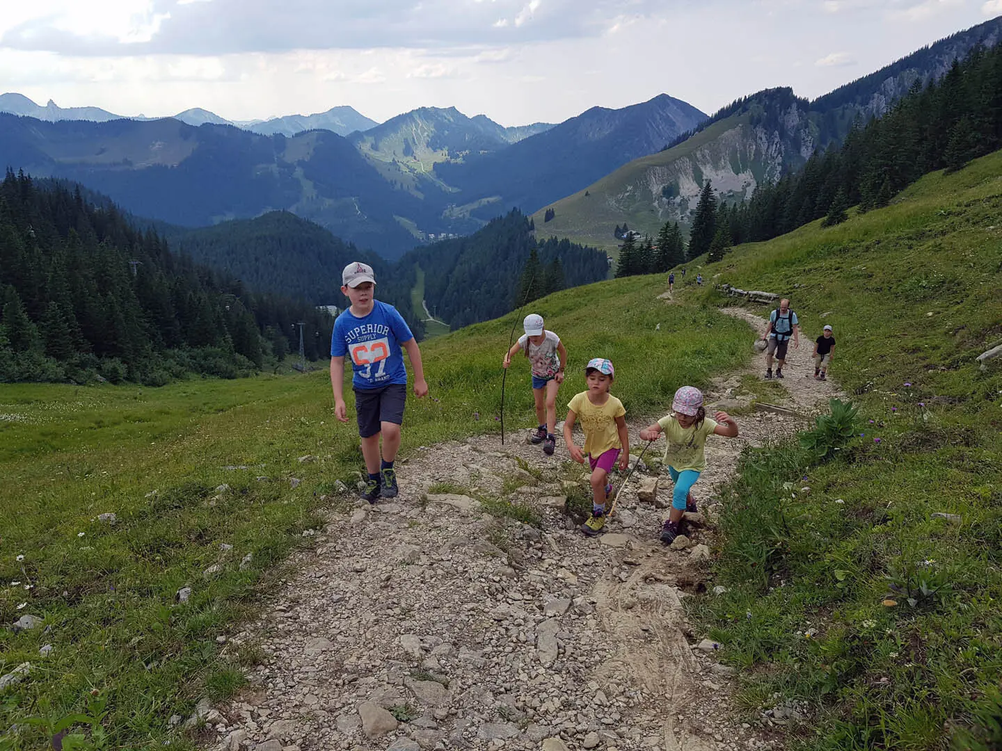 Familiengruppen-Bergwochenende auf der Schönfeldhütte im Spitzingseegebiet - 2019-Fam-Spitzingsee-01.jpg | © DAV Sektion Altdorf - Familiengruppe - Susanne Kürschner