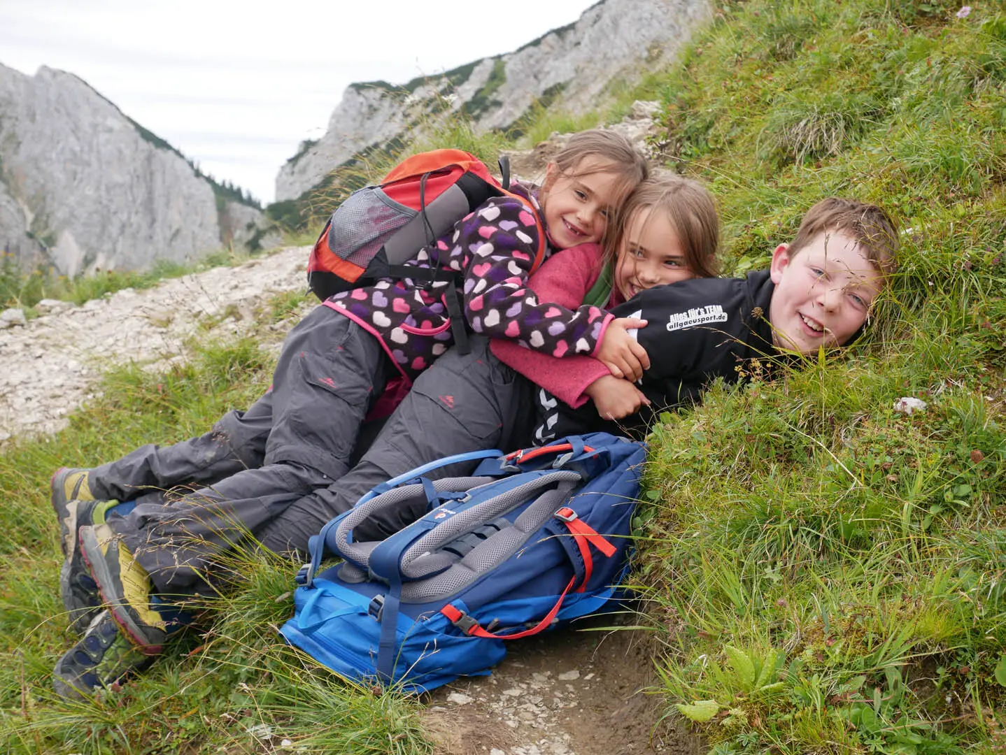 Familiengruppe: Von Hütte zu Hütte in den Tannheimer Bergen | © DAV Sektion Altdorf - Familiengruppe - Kristin Stamm