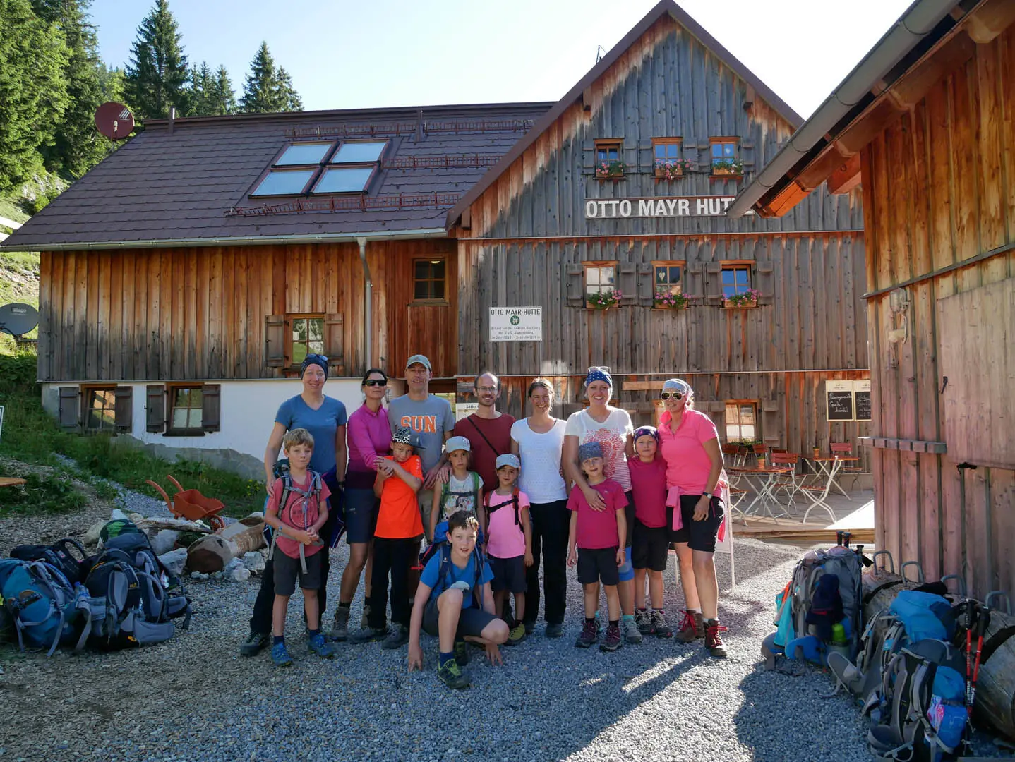Familiengruppe: Von Hütte zu Hütte in den Tannheimer Bergen | © DAV Sektion Altdorf - Familiengruppe - Kristin Stamm