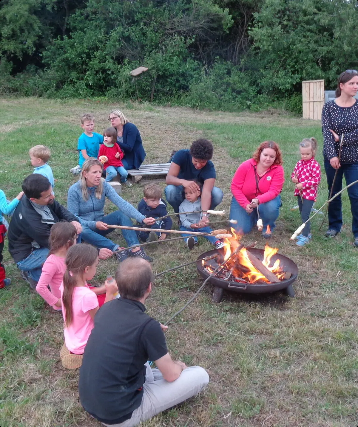 Stockbrot Familengruppe  | © DAV Sektion Altdorf - Matthias Frank