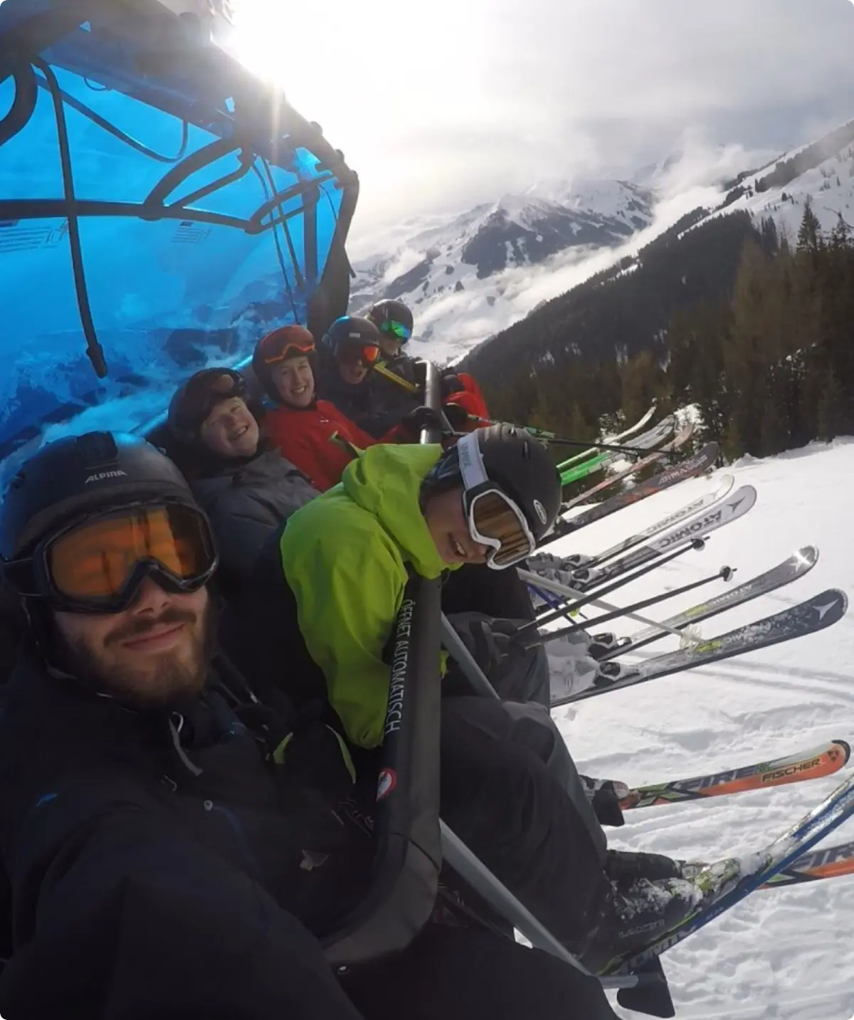 Skifahren - Saalbach | © DAV Sektion Altdorf - Timo Geiger