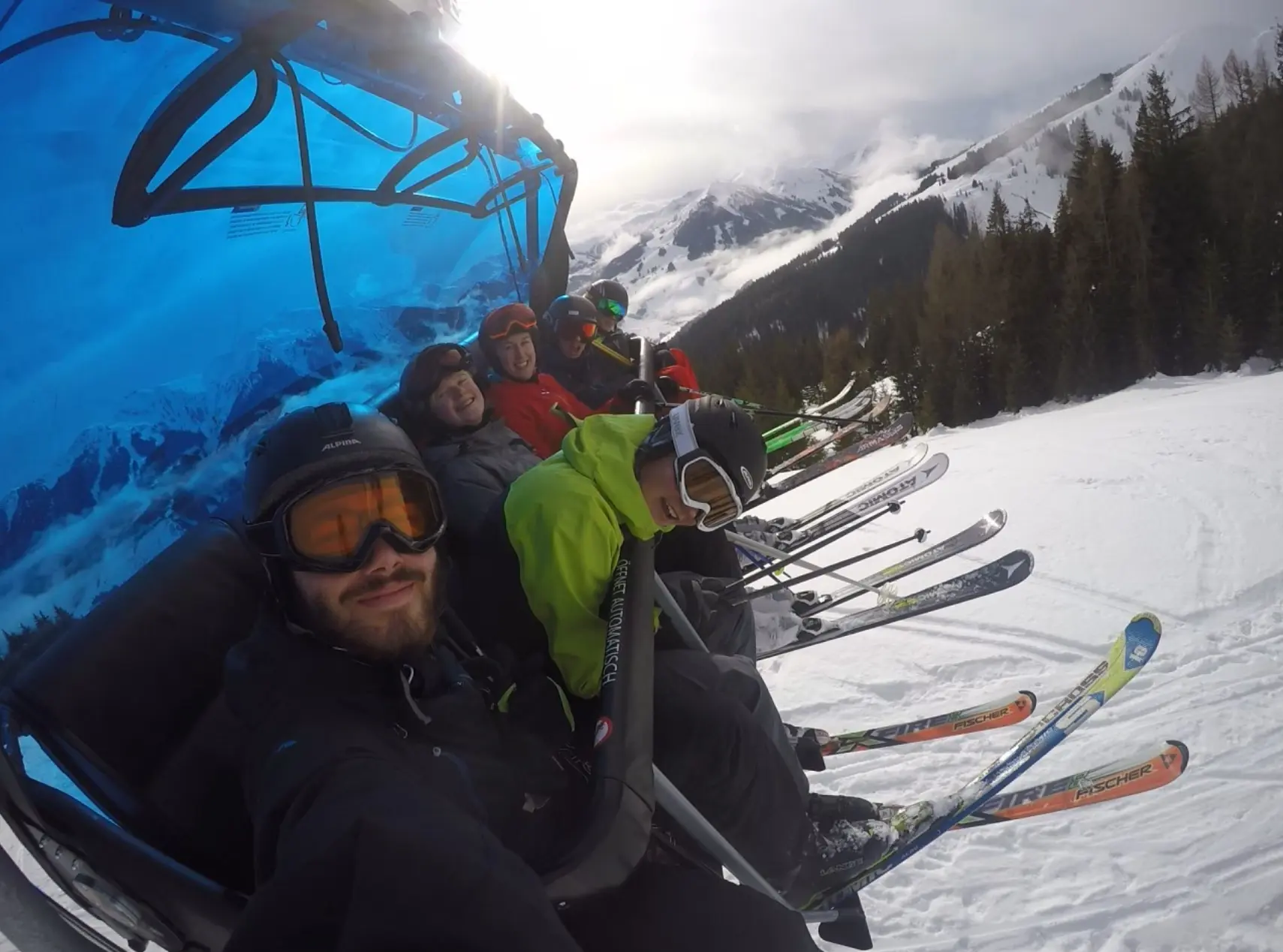 Skifahren - Saalbach | © DAV Sektion Altdorf - Timo Geiger
