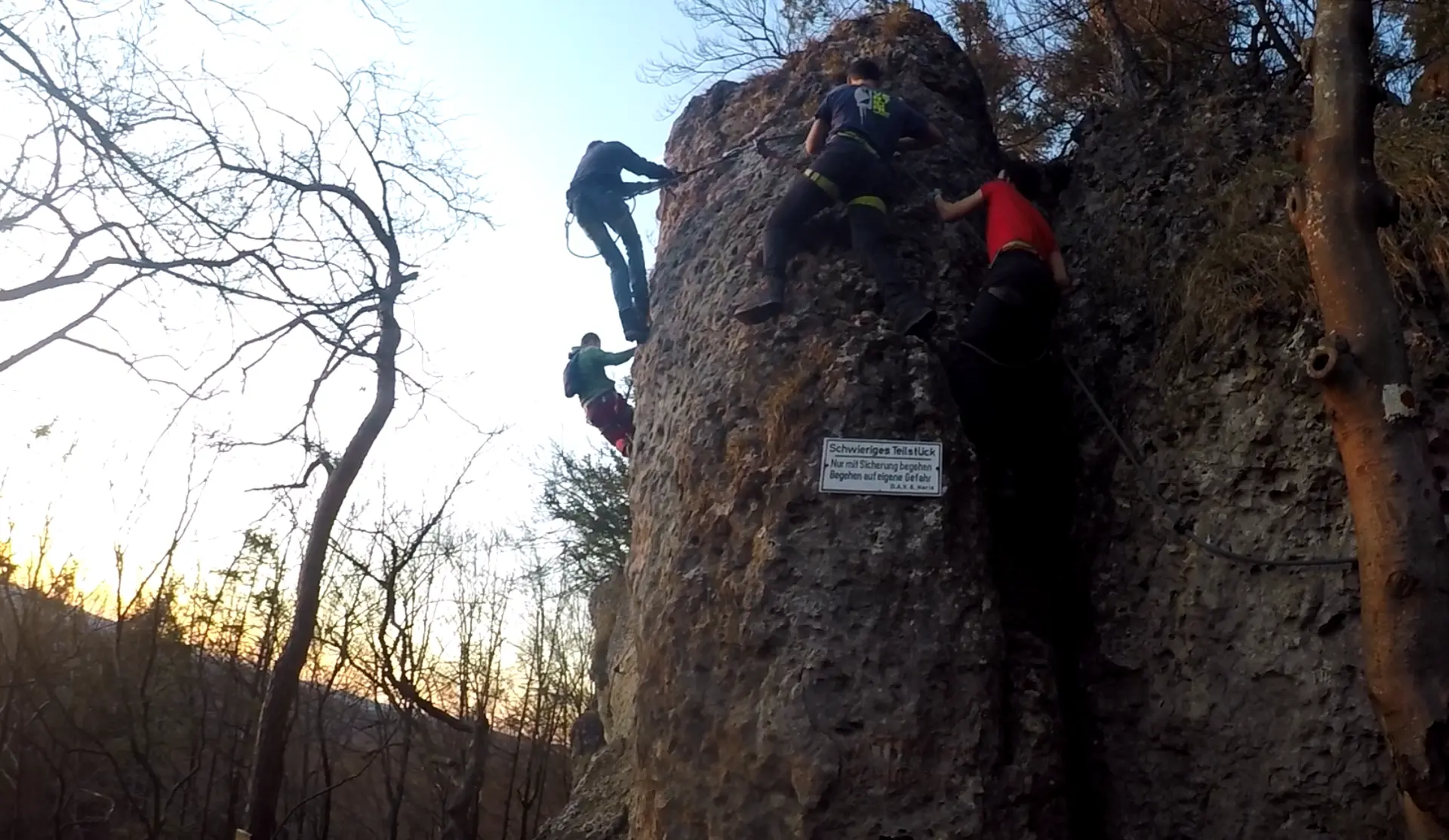 Höhenglückssteig - Schwerer Teil | © DAV Sektion Altdorf - Timo Geiger