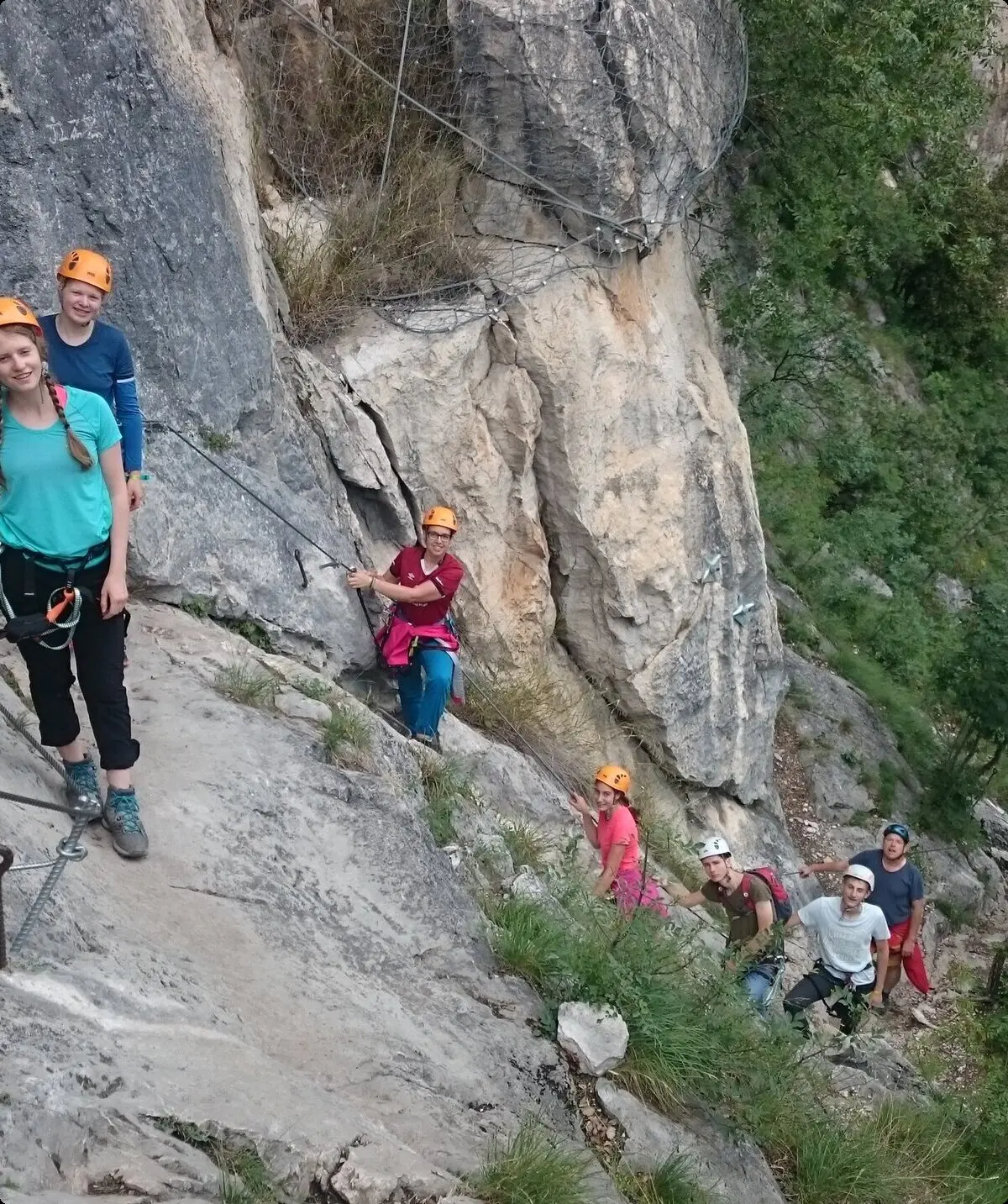 Arco Klettersteig | © DAV Sektion Altdorf - Timo Geiger