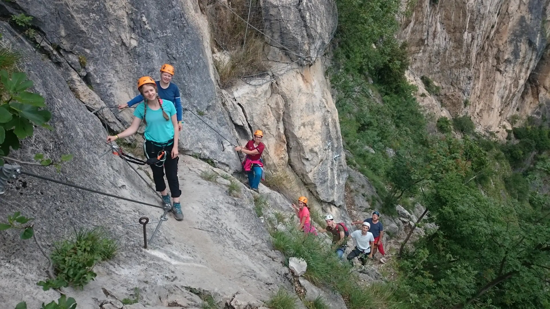 Arco Klettersteig | © DAV Sektion Altdorf - Timo Geiger