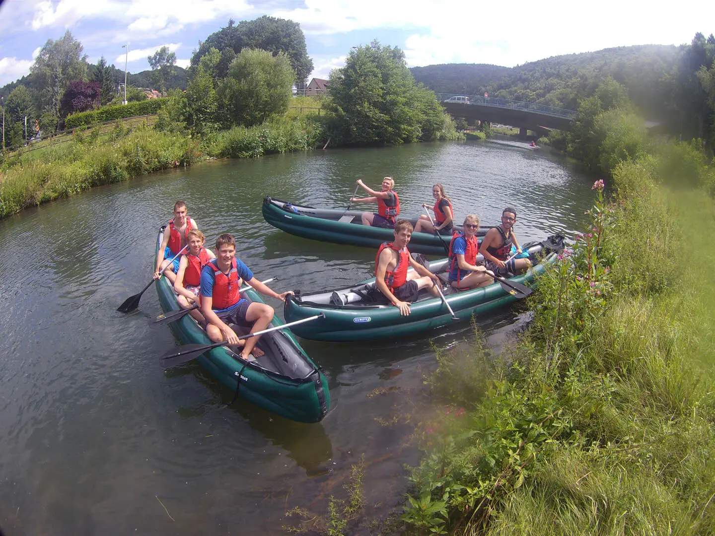 Bootfahren | © DAV Sektion Altdorf - Uwe Schedewie