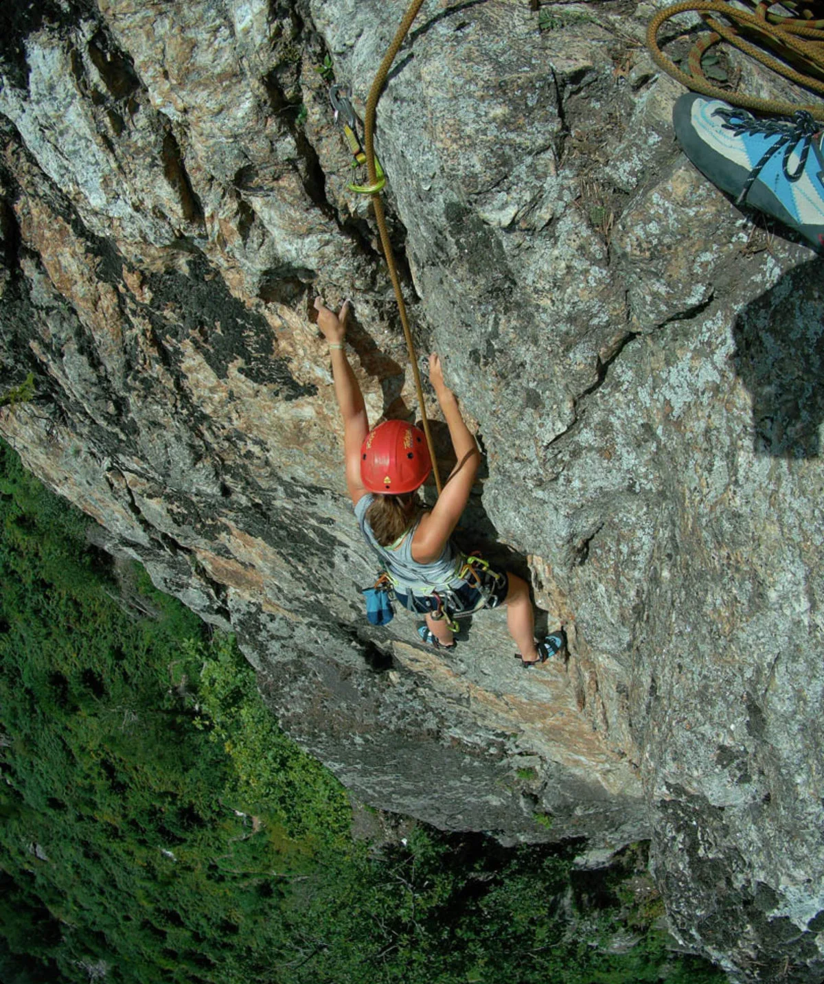 Klettern - Seinerzeit 5b | © DAV Sektion Altdorf - Jungmannschft