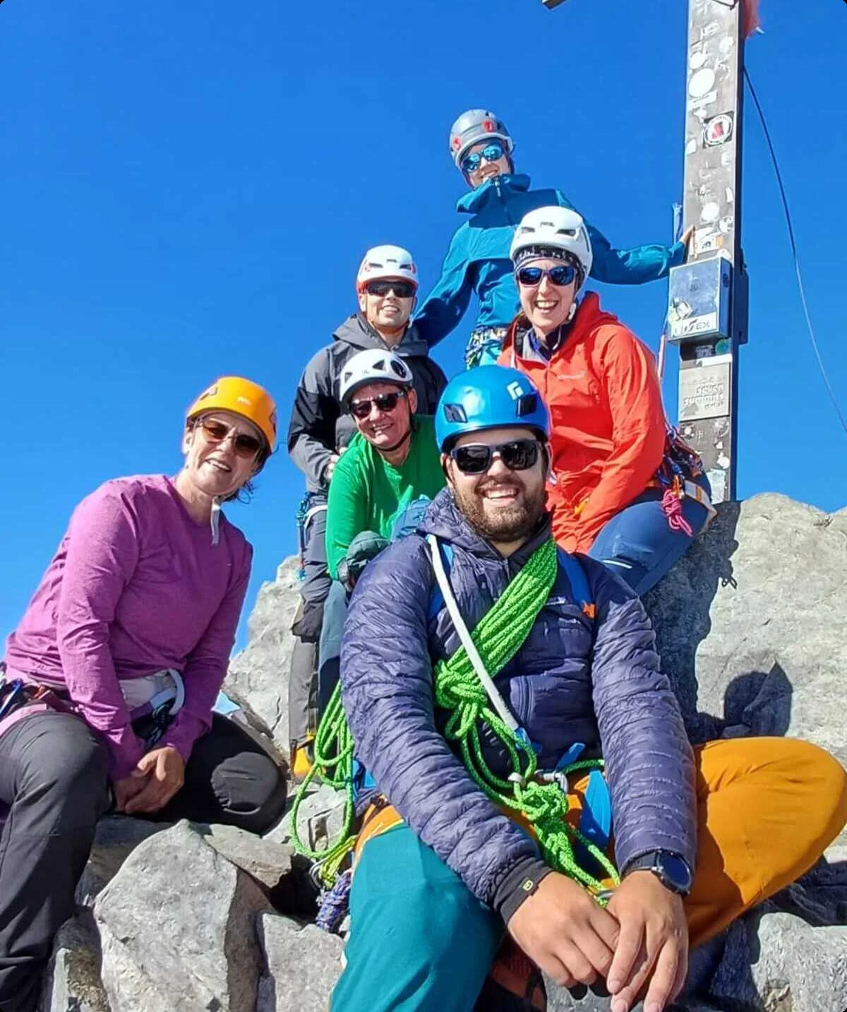 Am Gipfel des Wilden Freiger | © DAV Sektion Altdorf- Bastian Linkens