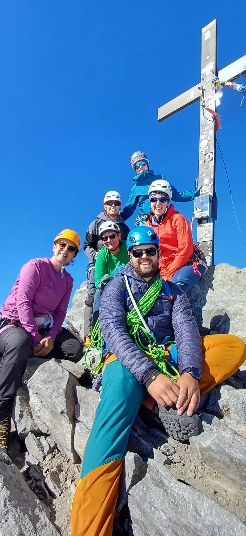 Am Gipfel des Wilden Freiger | © DAV Sektion Altdorf- Bastian Linkens