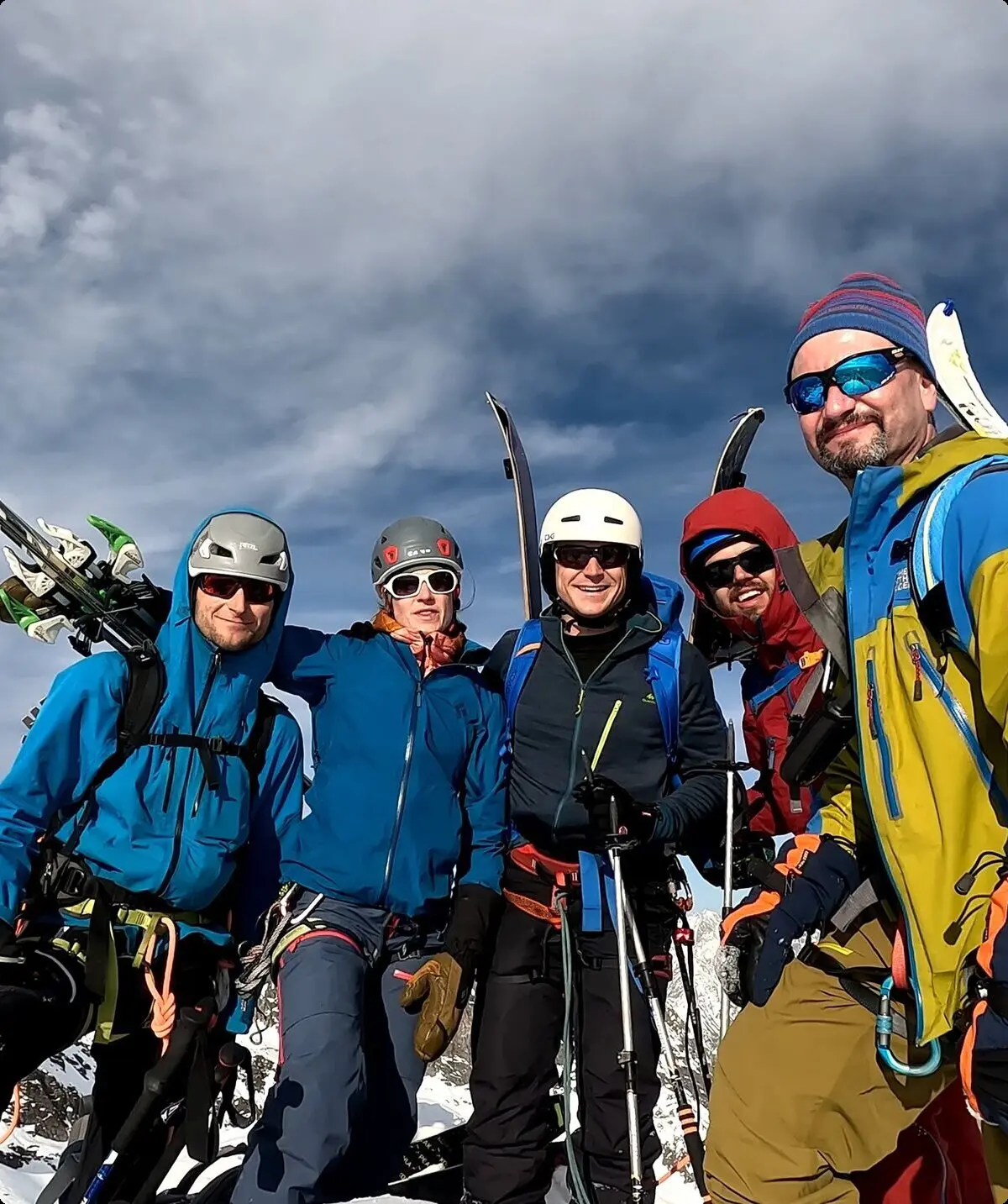 Skihochtour auf dem Gipfel | © DAV Sektion Altdorf - Christian Link