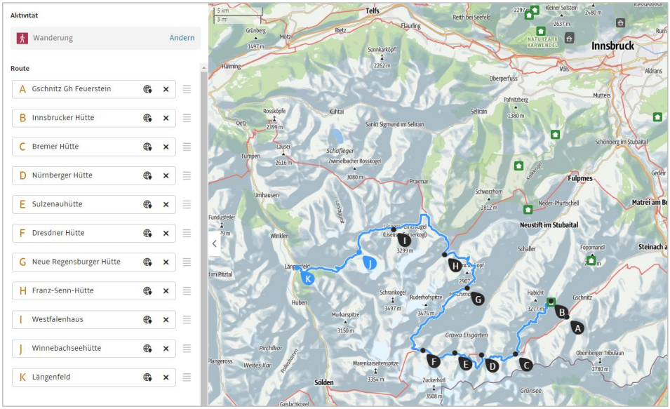 Tourenplanung alpenvereinaktiv.com | © alpenvereinaktiv.com Tourenplanung alpenvereinaktiv.com | © alpenvereinaktiv.com